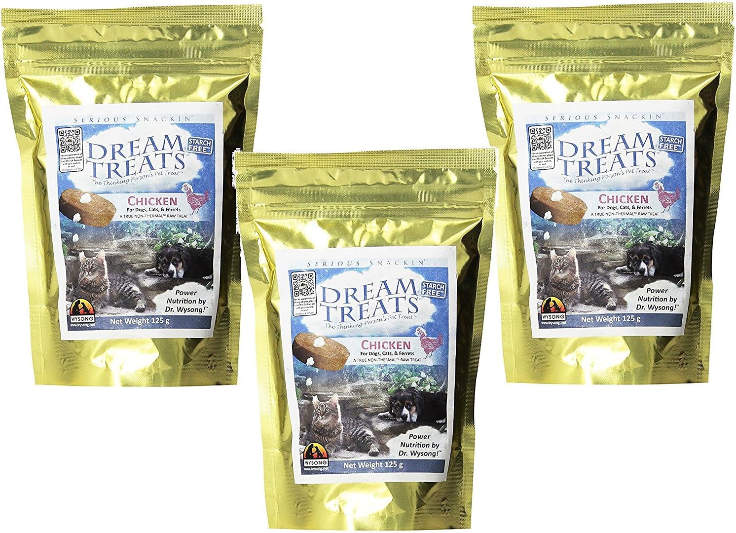 Wysong-Dream-Treats-Chicken---for-Dogs/Cats/Ferrets---Raw-Food---Ounce-649
