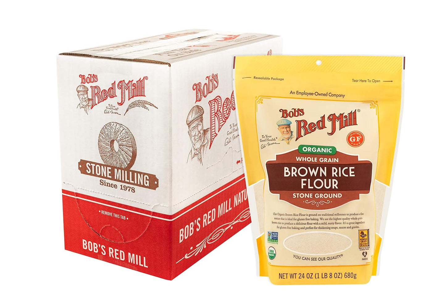 Bob's-Red-Mill-Organic-Brown-Rice-Flour,-24oz-(Pack-of-4)---377