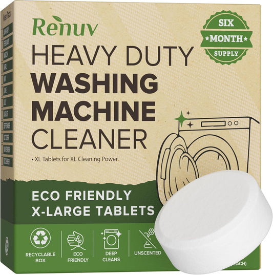 Renuv®-Heavy-Duty-Washing-Machine-Cleaner-Descaler-Tablets---for-Front-Load,-1421