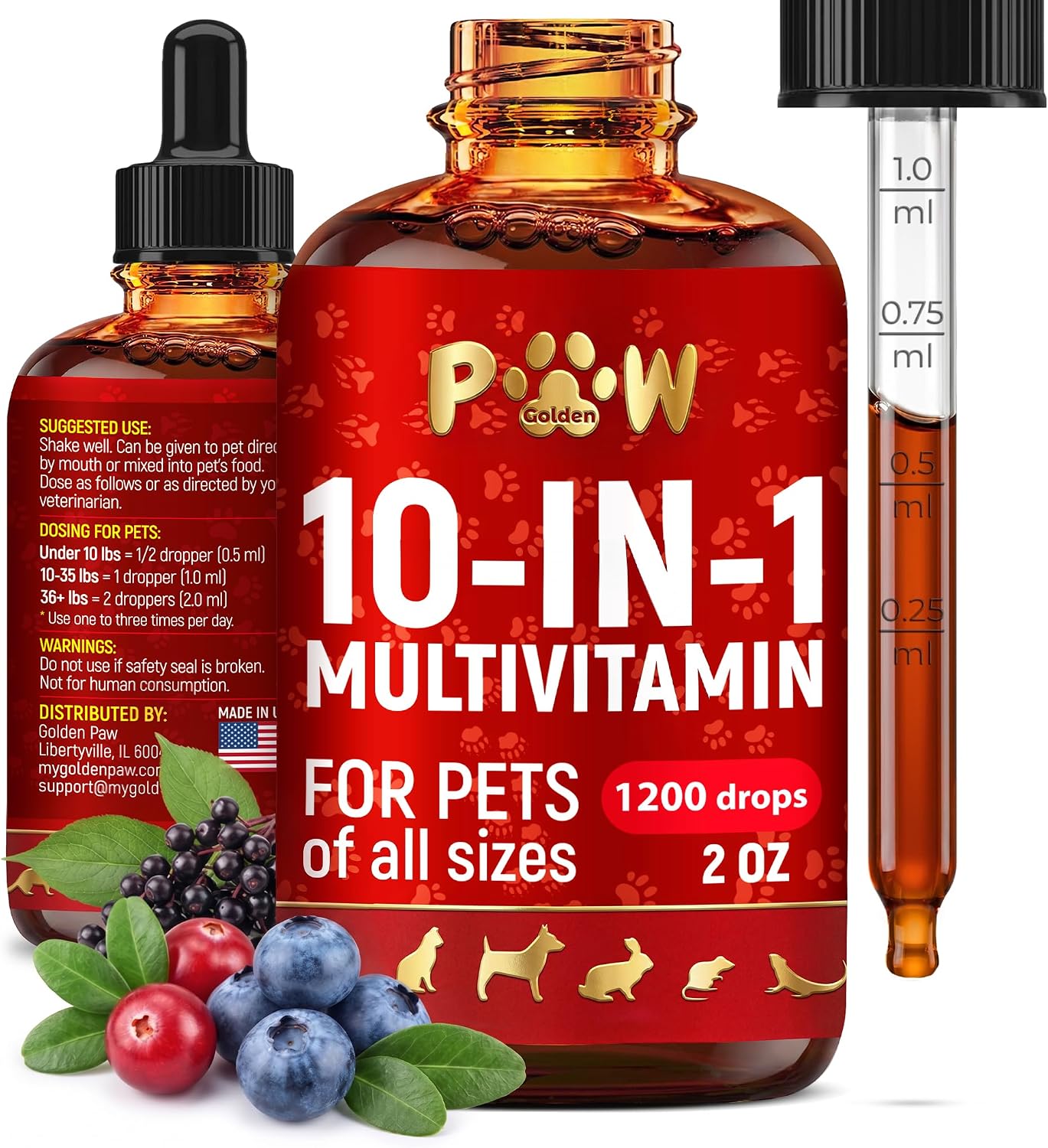 Liquid-Multivitamin-for-Dogs-with-Glucosamine-–-Help-with-Allergies-&-UTIs-–-1550