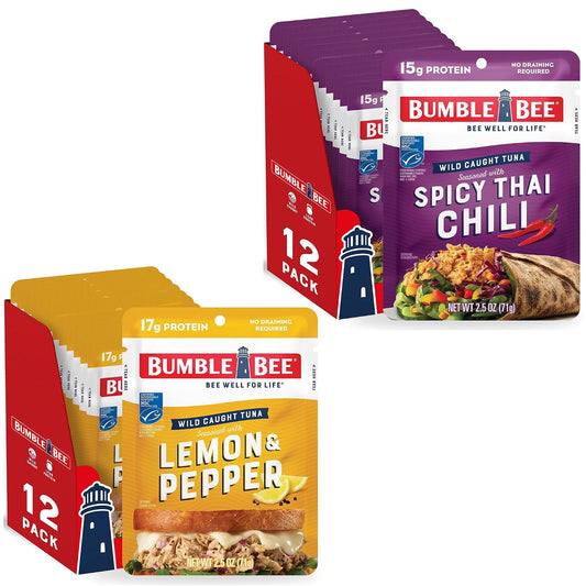 Bumble-Bee-Seasoned-Tuna-Pouch-Bold-Flavors-Bulk-Bundle-(24-Total-Pouches)---268