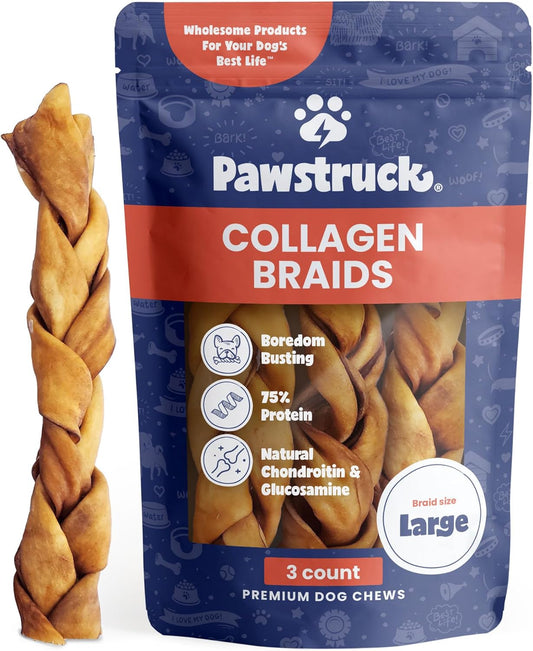 Pawstruck-Natural-Large-10-13”-Beef-Collagen-Braids-for-Dogs-–-Long-Lasting-&-2857