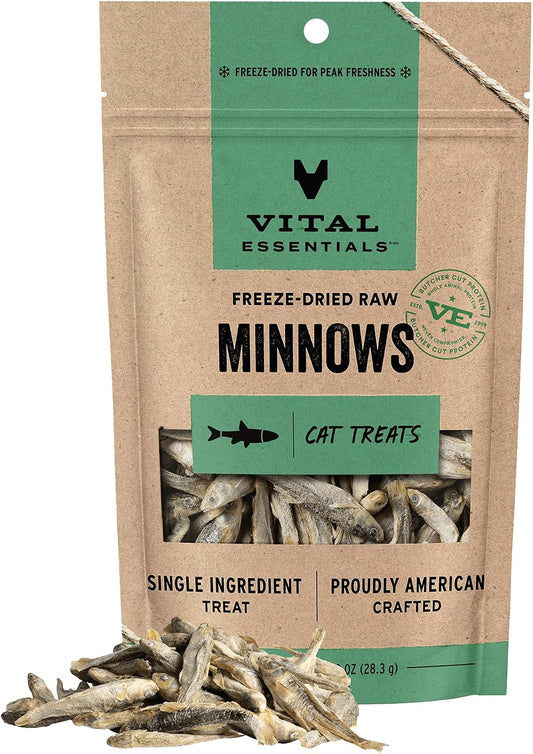 Vital-Essentials-Freeze-Dried-Minnows-Cat-Treats-|-Single-Ingredient-|-Premium-Quality-|-647