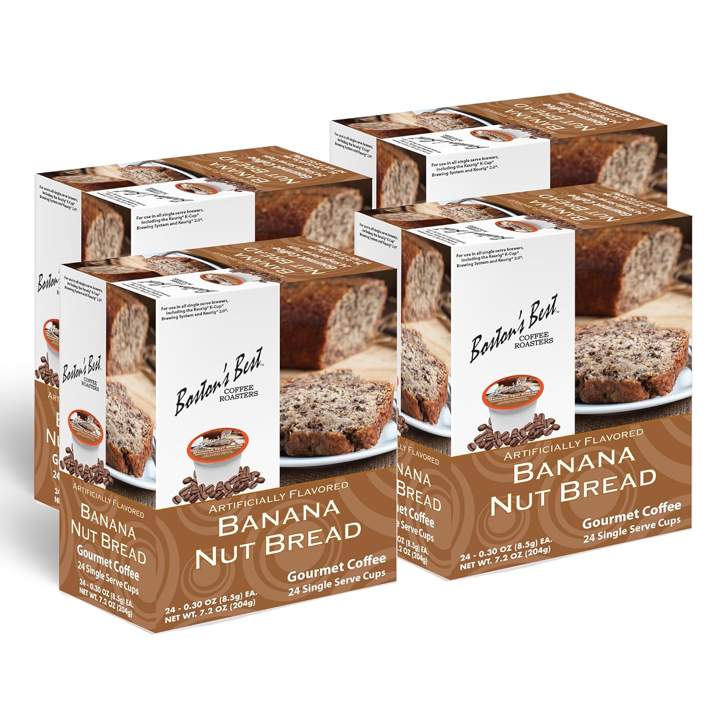 Boston’s-Best---Banana-Nut-Bread-Flavored-Delicious-Gourmet-Coffee-Compatible-with-Keurig-1225