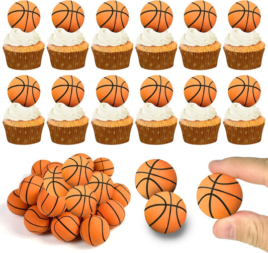 DRWATE-28pcs-Basketball-Cake-Topper-Decorations-Mini-841