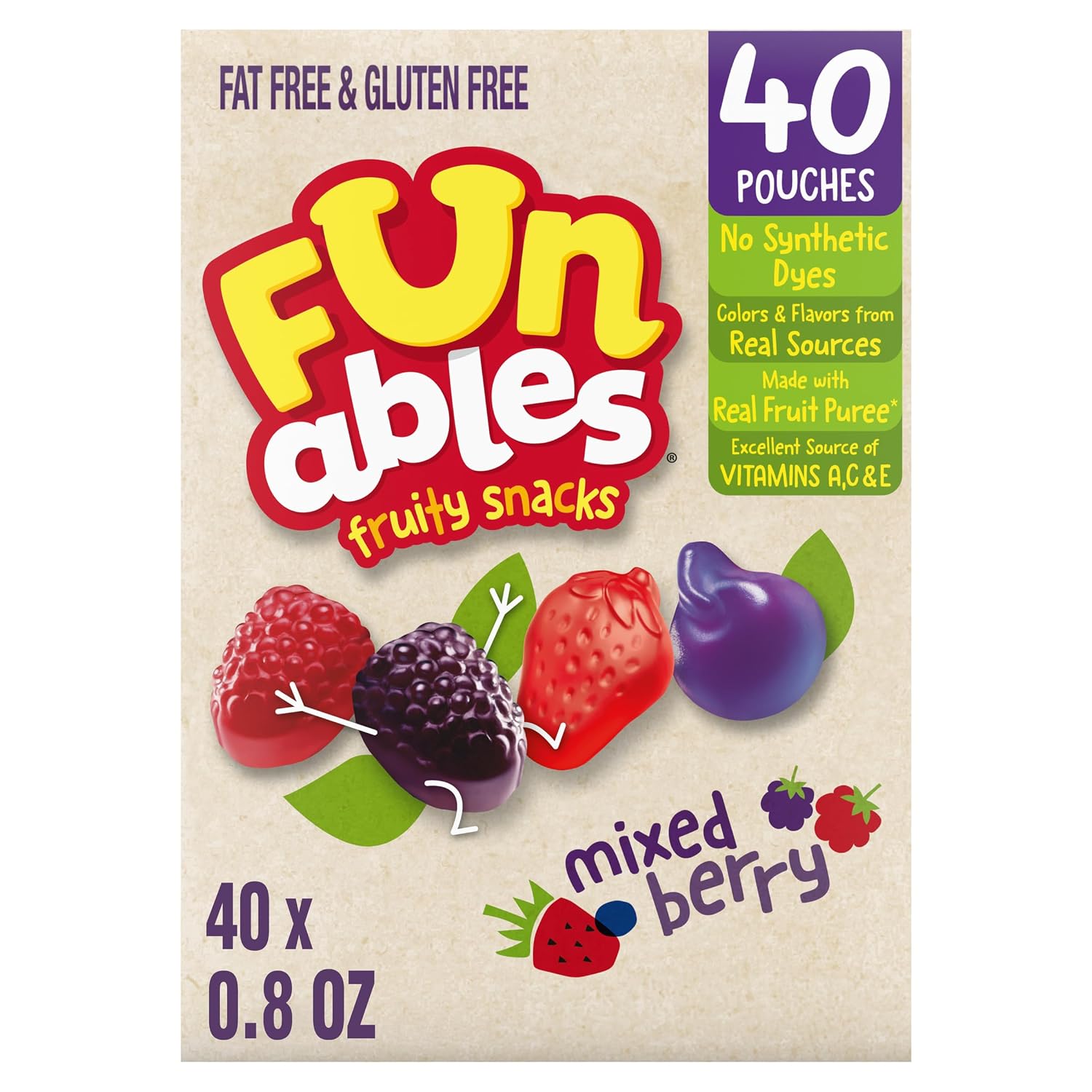 Funables-Mixed-Berry-Fruit-Snacks,-Gluten-Free,-32-oz,-40-Ct--|-Strawberry,-raspberry,-blackberry-1573