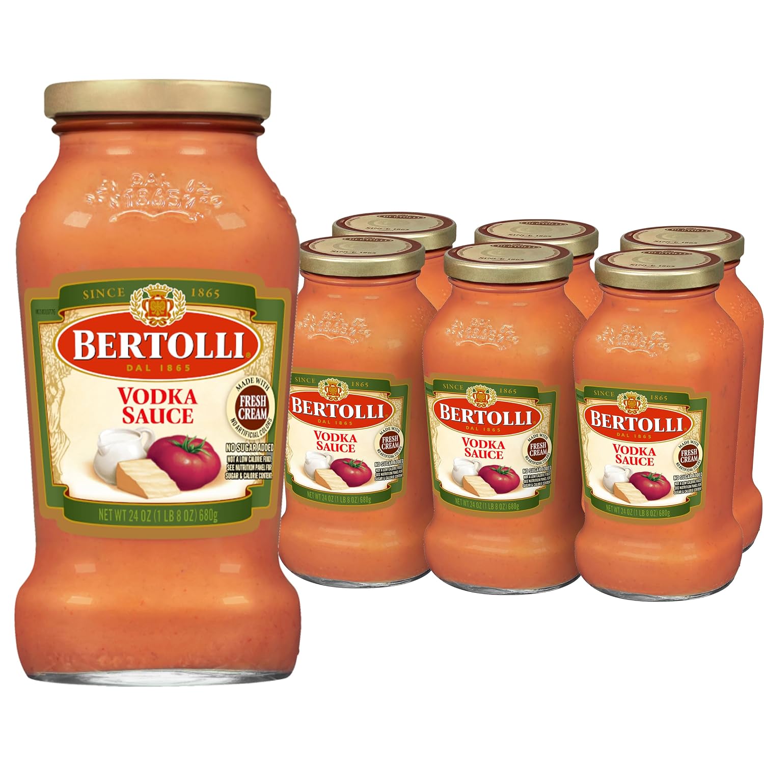 Bertolli-Pasta-Vodka-Sauce,-Rose-Spaghetti-Sauce,-24-oz-(Pack-of-6)-786