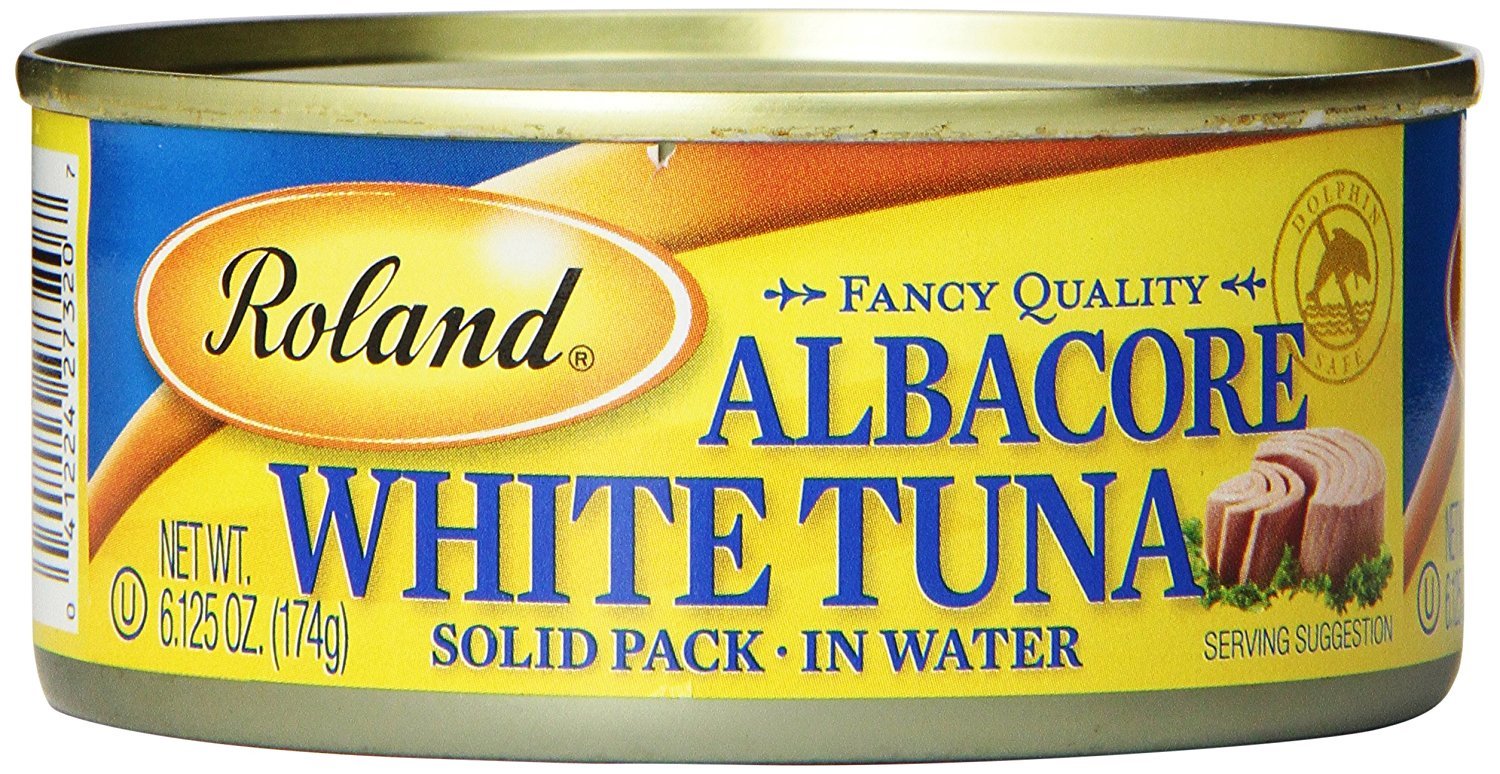 Roland-Foods-Fancy-Albacore---Atún-blanco,-paquete-sólido-en-agua,-lata-6-124