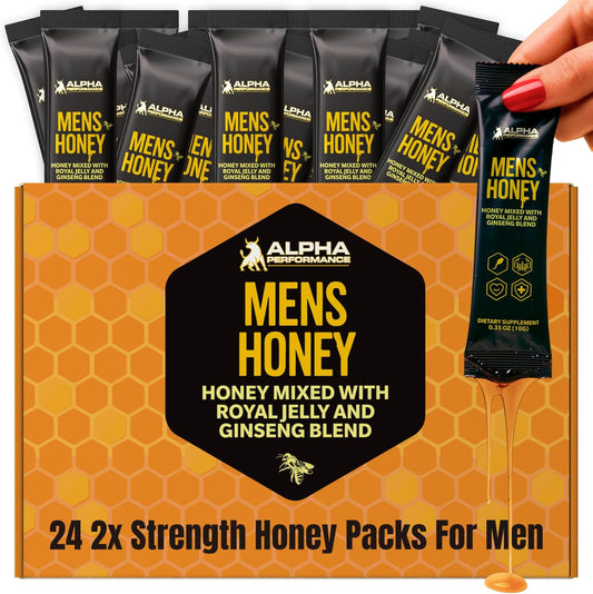 Alpha-Performance-Royal-Jelly-Honey-for-Men---Extra-Strength-Quality,-Improved-Herbal-Mix-1699