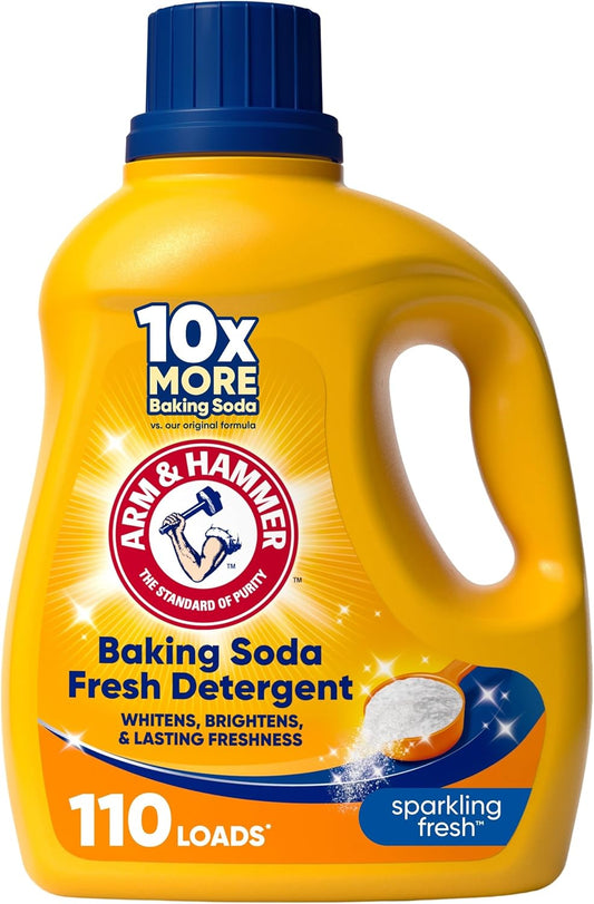 ARM-&-HAMMER-Baking-Soda-Fresh-Liquid-Laundry-Detergent,-Sparkling-Fresh-Scent,-1611