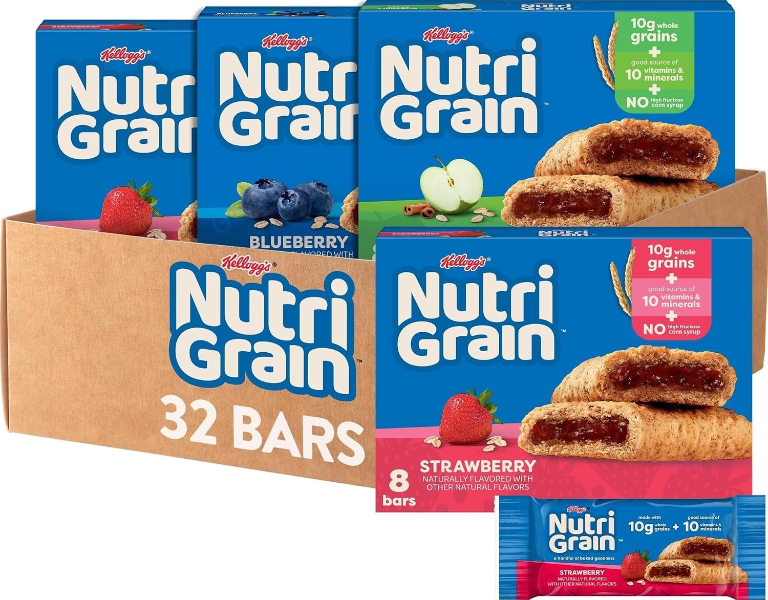 Nutri-Grain-Breakfast-Bars,-Made-with-10g-Whole-Grains,-Kids-Snacks,-3-Flavor--Variety-Pack-(4-32-2518