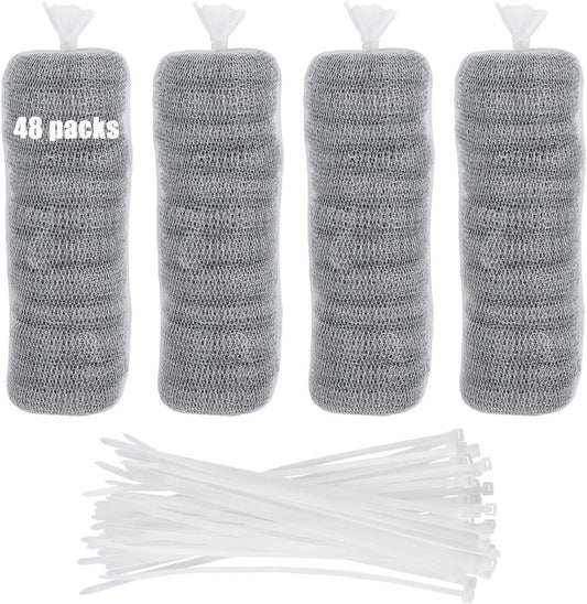 48-PCS-Lint-Traps-Washing-Machine-Lint-Trap-Stainless-Steel-3305