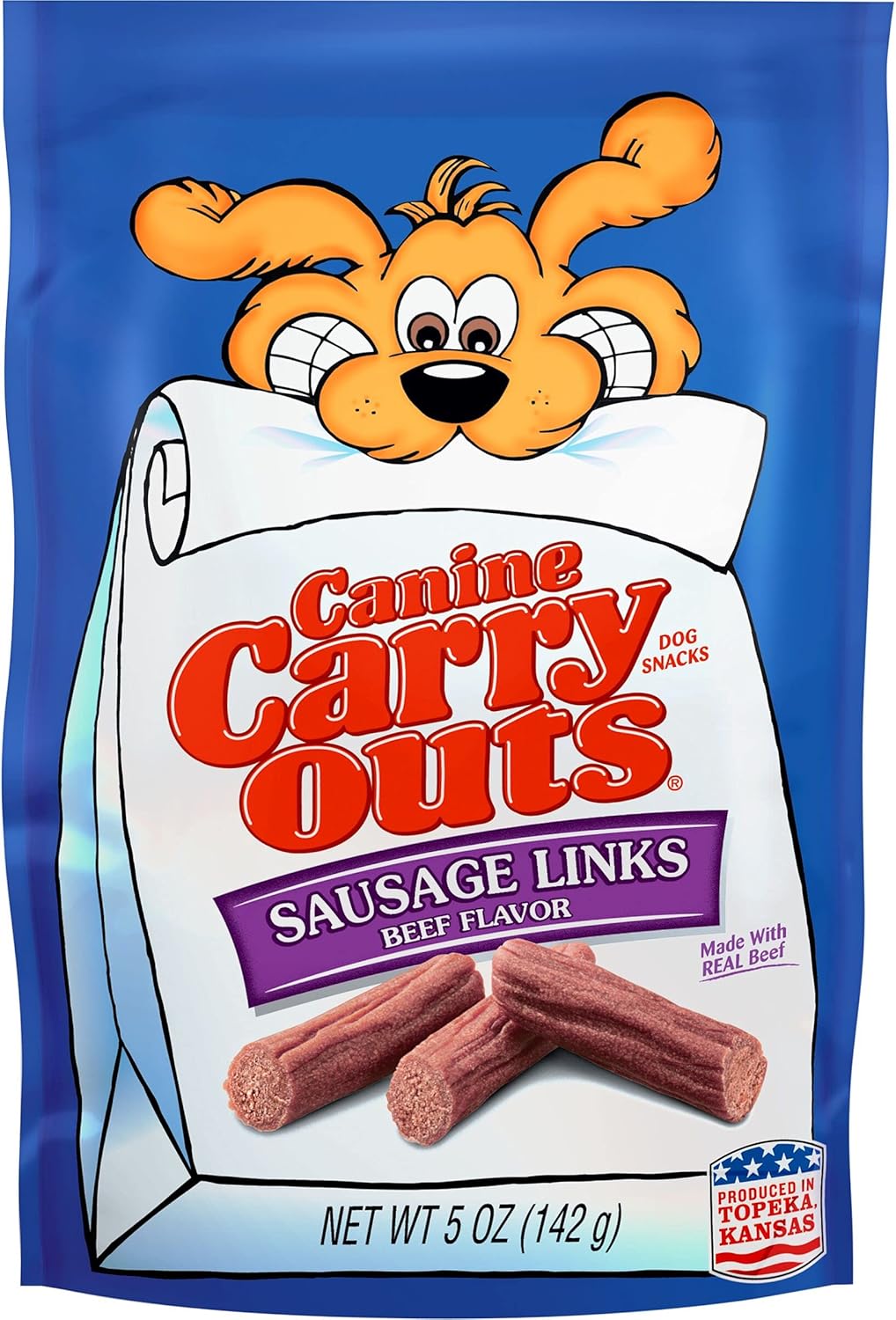 Sausage-Links-Beef-Flavor-Dog-Snacks,-5-Ounce-2730