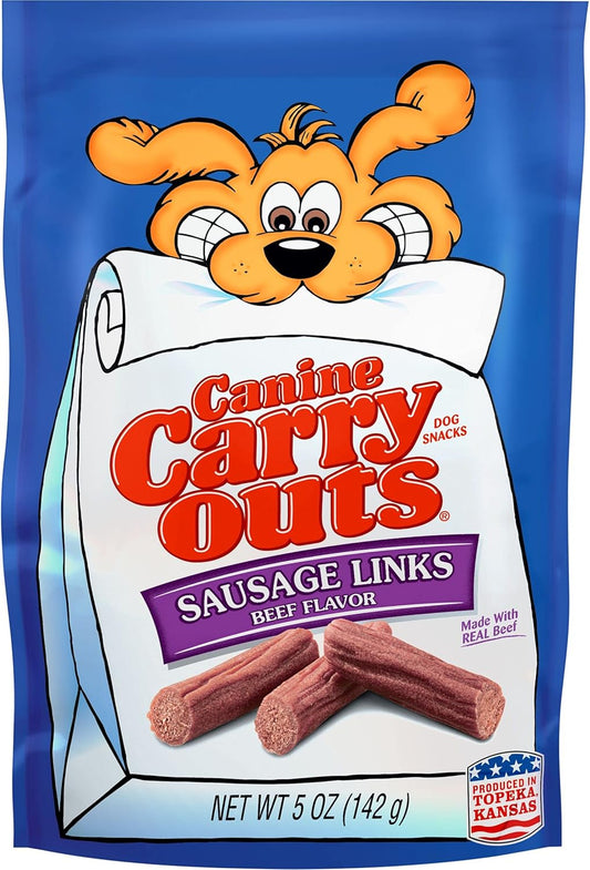 Sausage-Links-Beef-Flavor-Dog-Snacks,-5-Ounce-2730