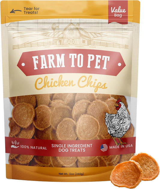 Farm-To-Pet---Dog-Training-Treats---Chicken-Chips,-Single---2743