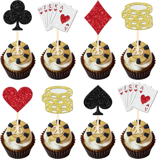 24-PCS-Casino-Poker-Theme-Cupcake-Toppers-3270