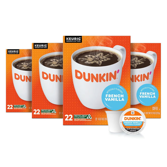 Dunkin'-French-Vanilla-Flavored-Coffee,-88-Keurig-K-Cup-Pods---------2906