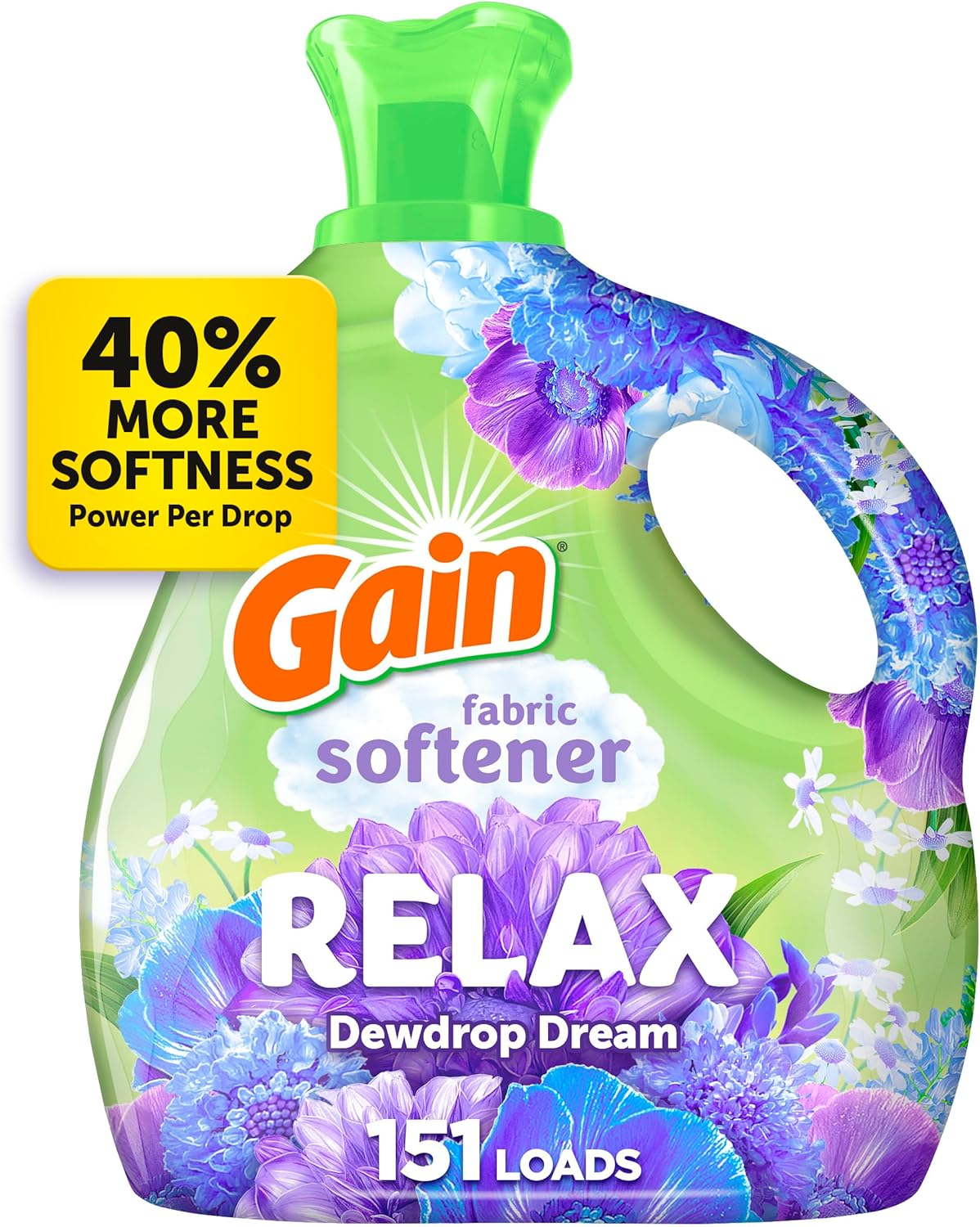 Gain-Liquid-Fabric-Softener-(Fabric-Conditioner),-Relax,-101-fl-oz,-3559