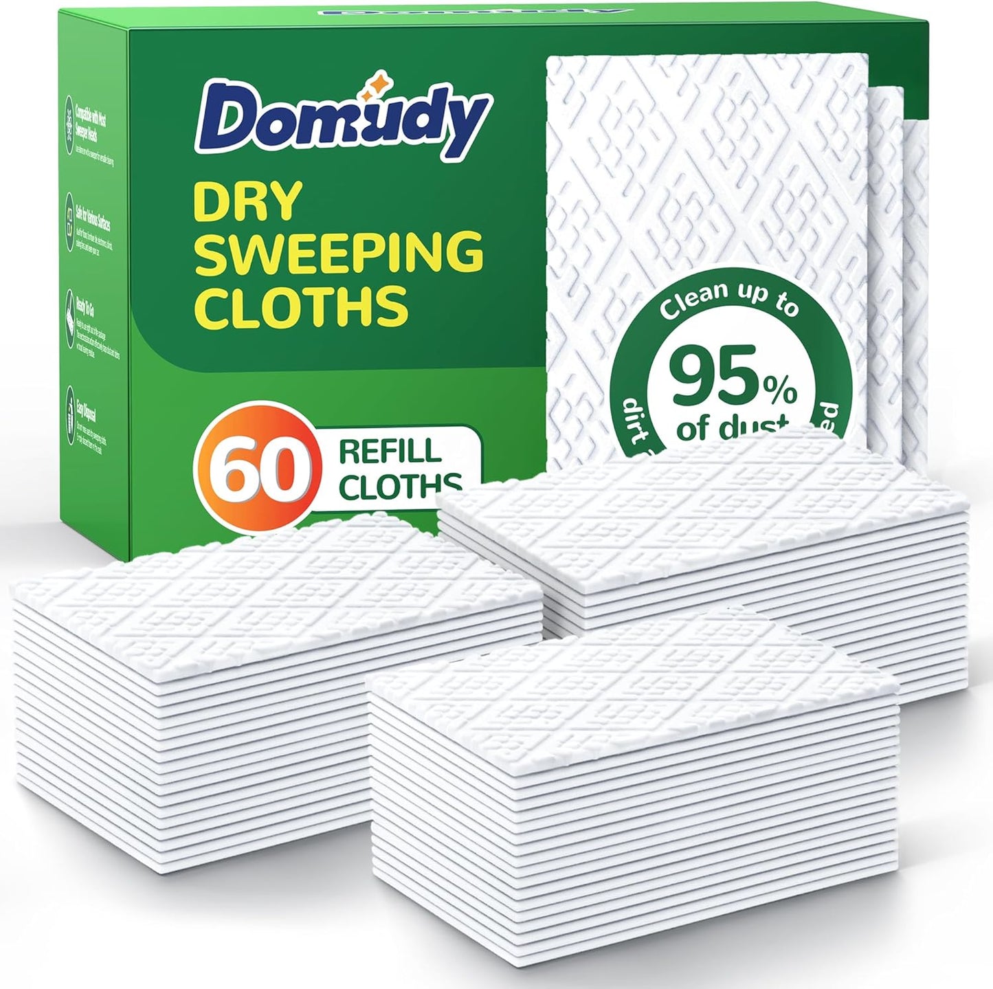 60-Count-Dry-Sweeping-Cloths-Refills-for-Swiffer-Sweep-+-Mop,-4X-Clean-Power-Sweeper-311