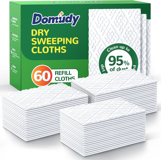 60-Count-Dry-Sweeping-Cloths-Refills-for-Swiffer-Sweep-+-Mop,-4X-Clean-Power-Sweeper-311