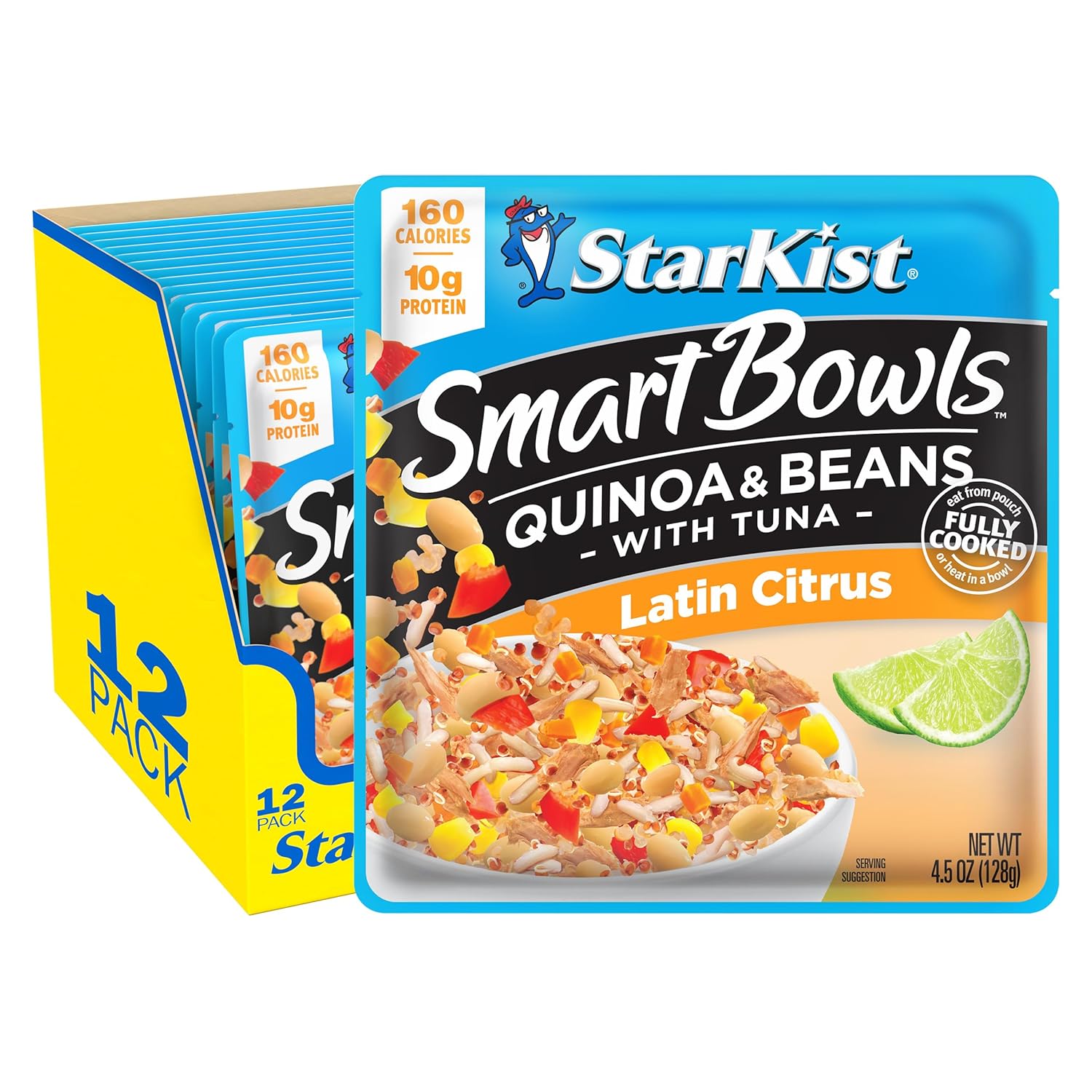 StarKist-Smart-Bowls-Latin-Citrus-Tuna,-4.5oz-Pouch,-12-Pack-|-Features-Quinoa-and-752