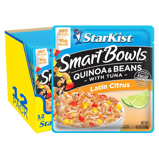 StarKist-Smart-Bowls-Latin-Citrus-Tuna,-4.5oz-Pouch,-12-Pack-|-Features-Quinoa-and-752