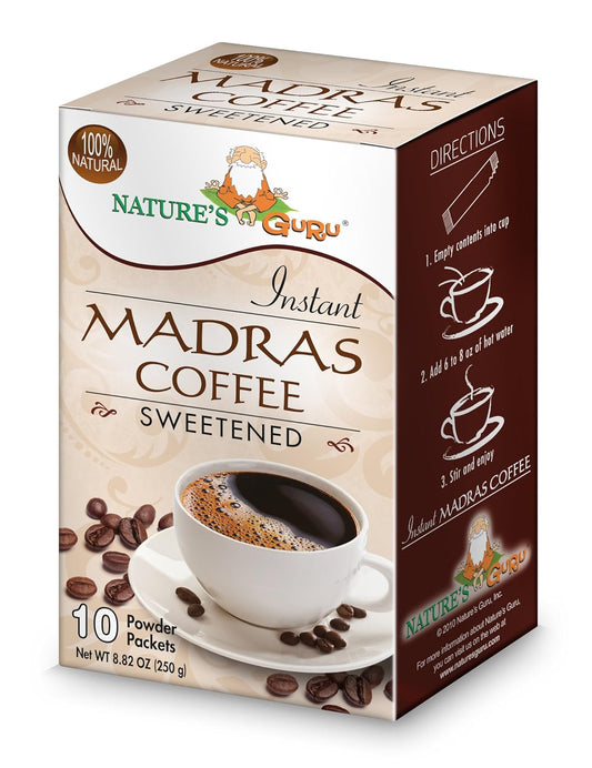 Nature's-Guru-Instant-Madras---Mezcla-de-bebida-de-café-endulzada,-paquetes197