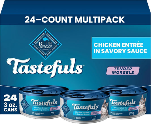 Blue-Buffalo-Tastefuls-Tender-Morsels-Chicken-Entrée-Adult-Wet-Cat-Food-in-Savory-1683