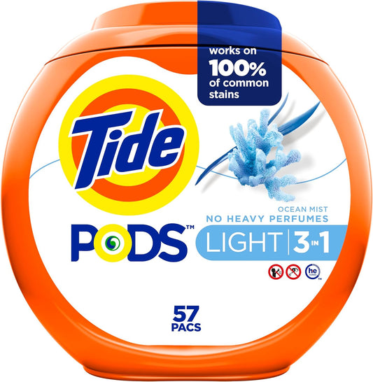 Tide-PODS-Light-Laundry-Detergent-Pacs,-57-Count,-Ocean-Mist-2948