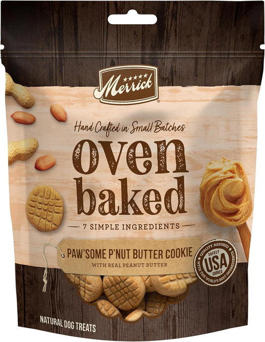 Merrick-Oven-Baked-Dog-Treats,-Natural-Cookies-For-Dogs,-Paw’some-P’nut-Cookie-2487