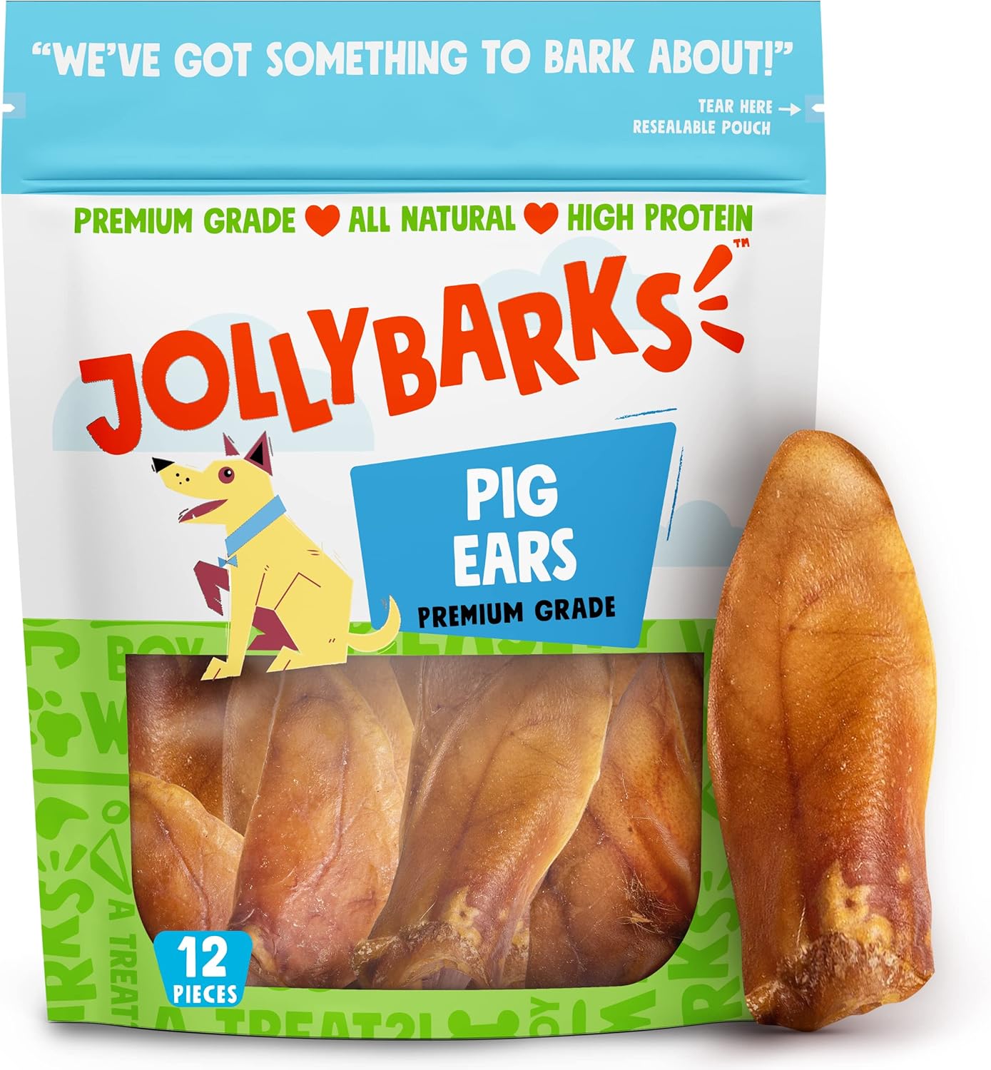Half-Pig-Ears-for-Dogs-Large-(12-Pack)---All-Natural,-Ingredient-498