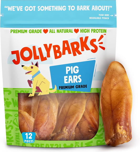 Half-Pig-Ears-for-Dogs-Large-(12-Pack)---All-Natural,-Ingredient-498