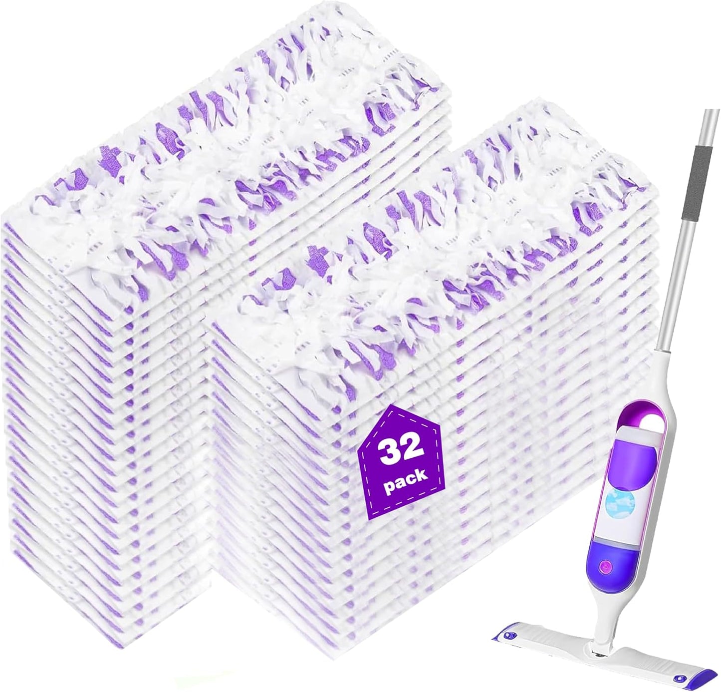 Pure-Realm-32-Count-Disposable-Power-mop-Refills-for-Swiffer-Power-Mop-Multi-Surface-and-PowerMop-809