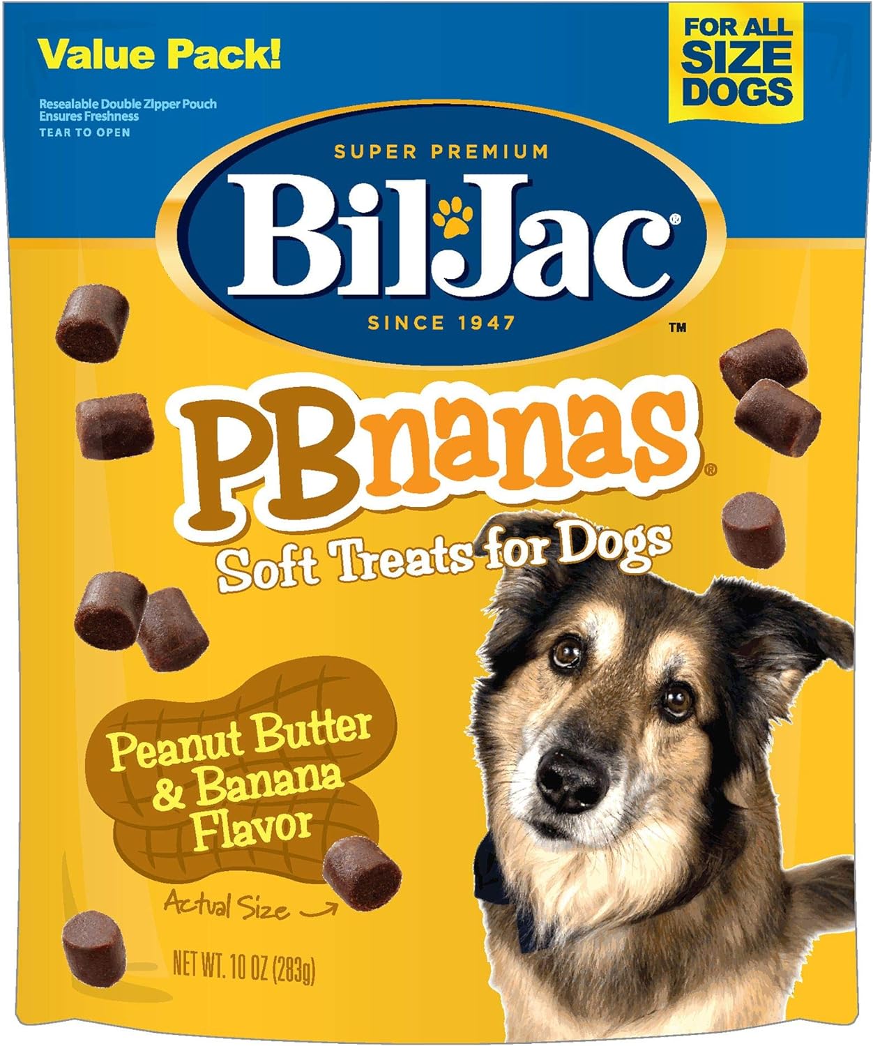 Pbnanas-Soft-Dog-Treats,-10-Ounce-(Pack-Of-3894