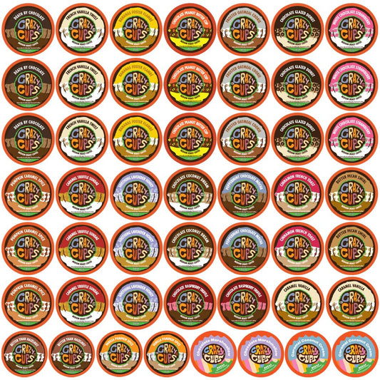 Crazy-Cups-Paquete-variado:-café-descafeinado-surtido-para-máquinas-Keurig,-50-reciclables331
