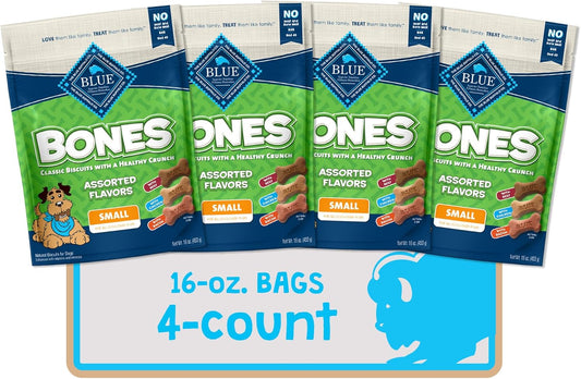Blue-Buffalo-Bones-Small-Natural-Dog-Treats,-Crunchy-Dog-Biscuits,-Assorted---2388