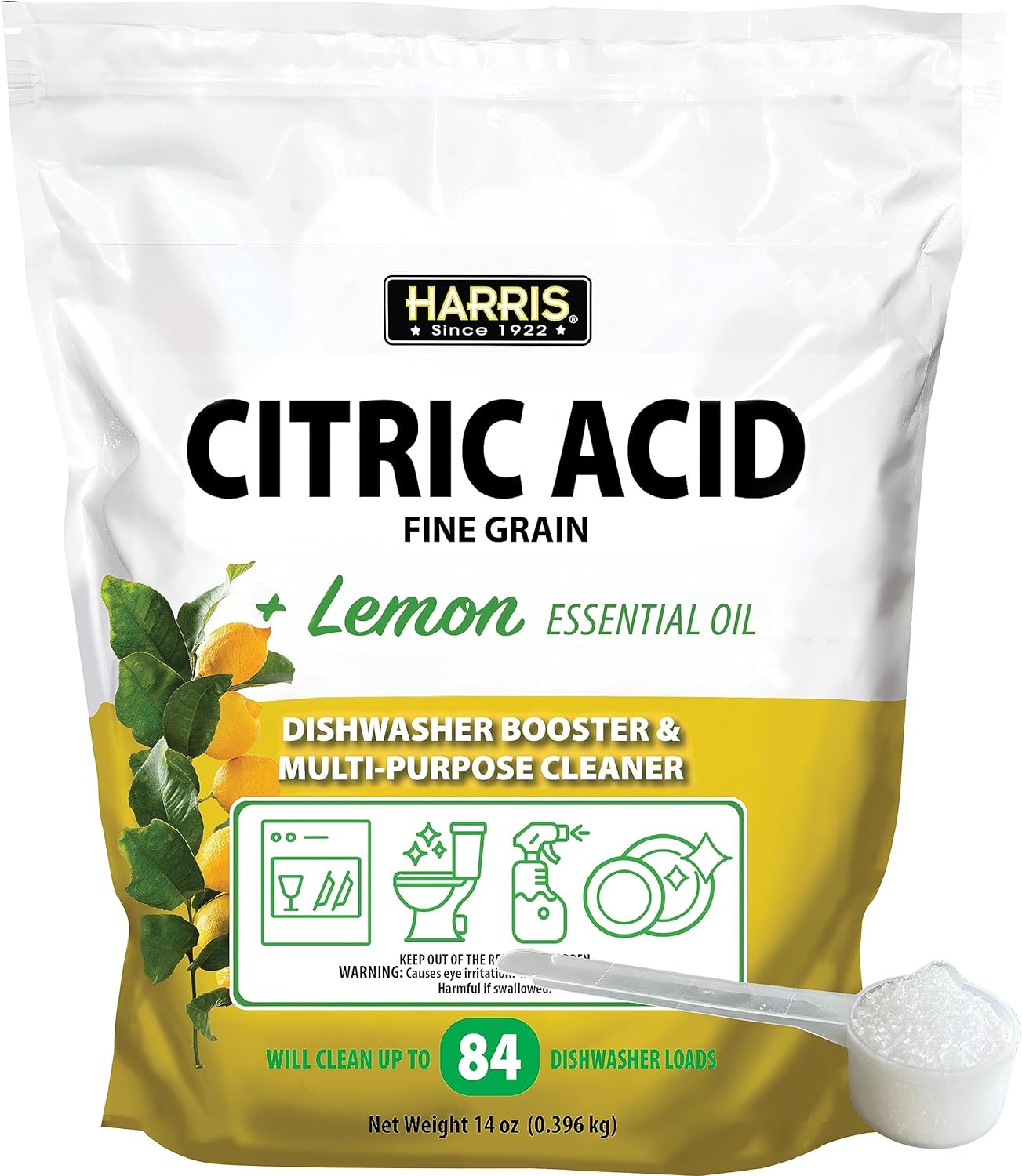 Harris-Citric-Acid-Dishwasher-Booster-and-Multipurpose-Cleaner,-14oz,-Cleans-3134
