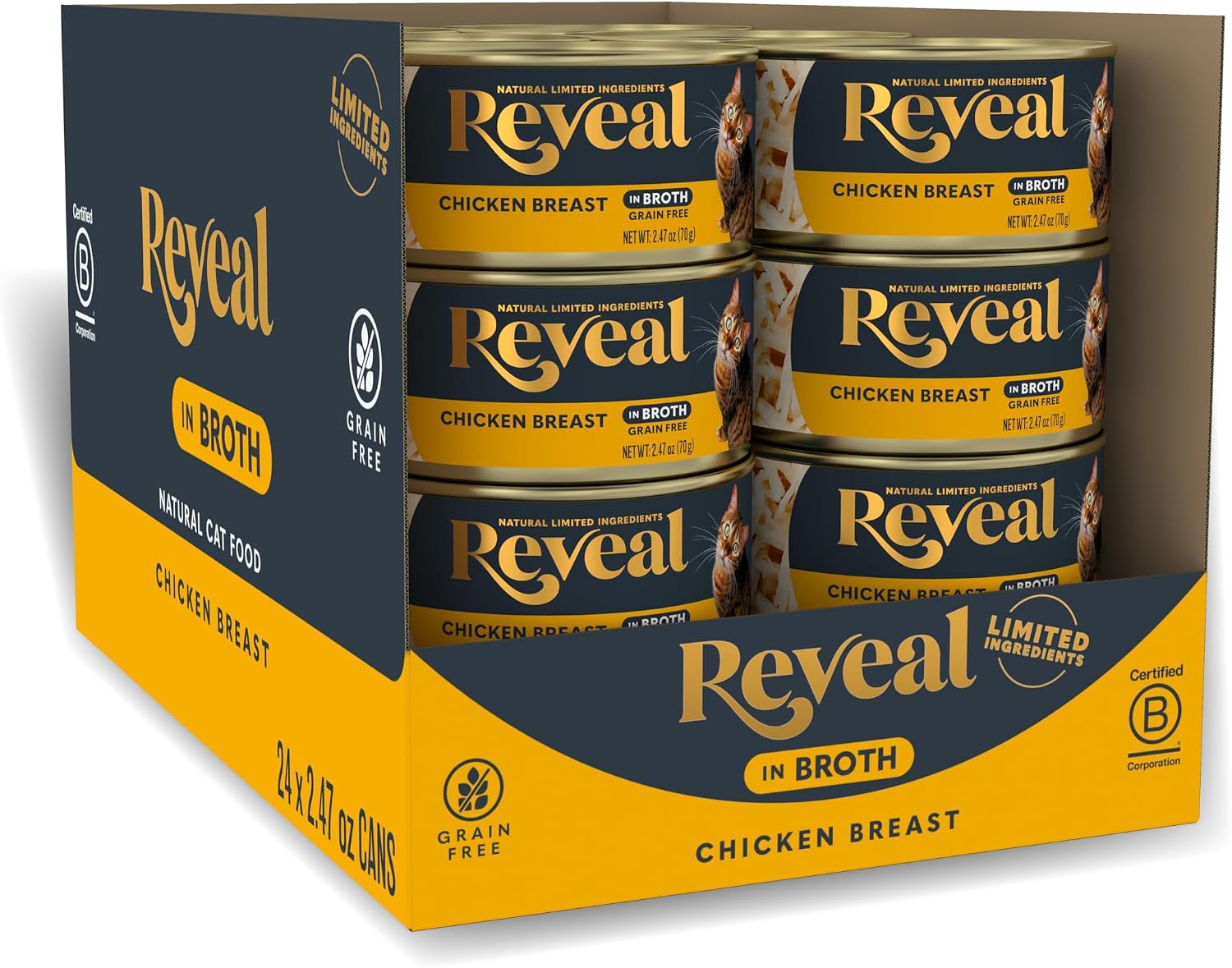 Reveal-Chicken-Breast-Wet-Cat-Food-in-Broth-24-Pack,-Protein,-Limited-Ingredient,-Grain-1641
