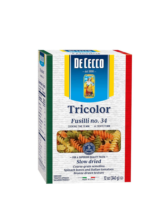 De-Cecco-Tri-Color-Pasta,-Fusilli-No.34,-12-Ounce-----601