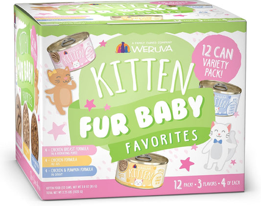 Weruva-Kitten,-Fur-Baby-Favorites-Variety-Pack,-3oz-Can-(Pack-of------1792