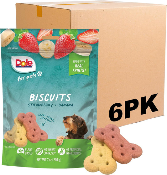 Dole-for-Pets-Dog-Biscuits-Assorted-Banana-+-Strawberry-Mix,-Real-Flavor-191
