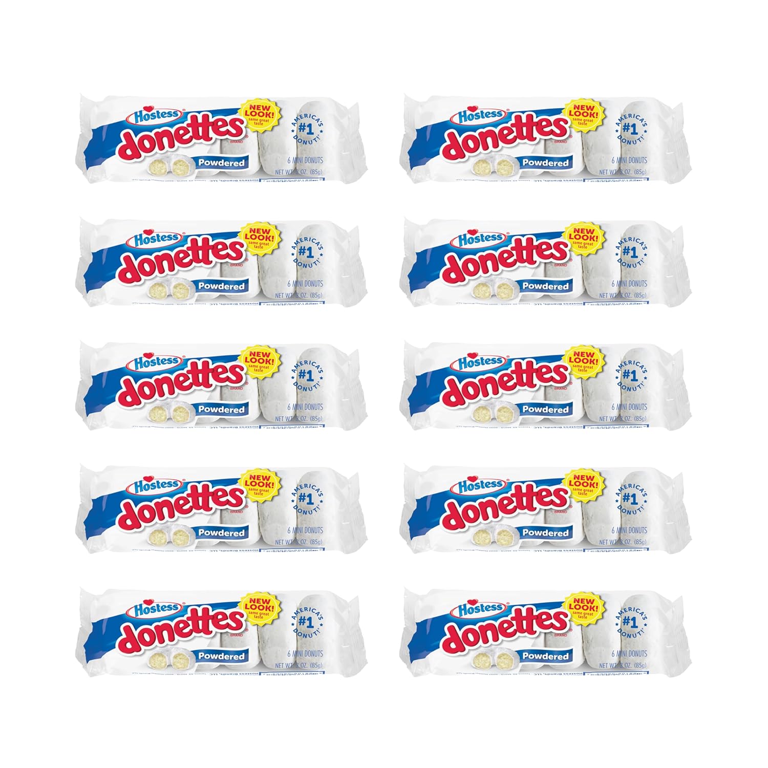 Hostess-Powdered-Sugar-Donettes,-6-Count-Bags-(10-Pack)--------163