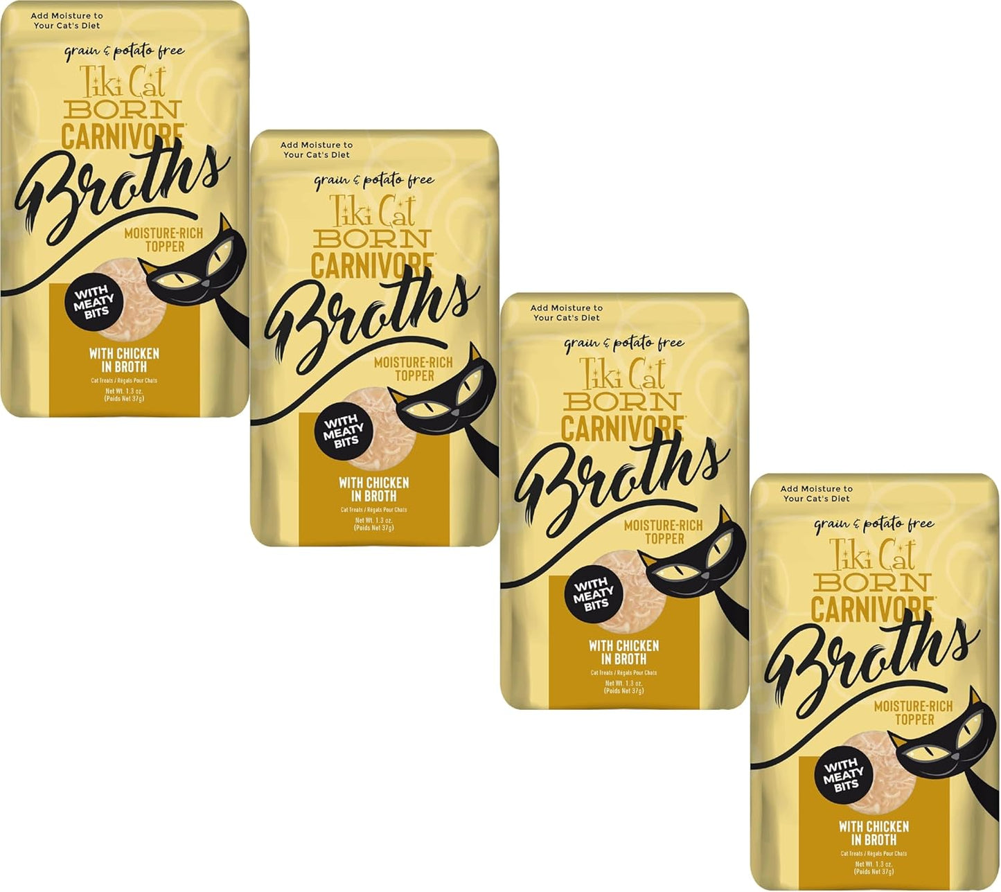 Tiki-Cat-Born-Carnivore-Chicken-Recipe-Broth-Food-Topper,-Hydration-and-Supplement-Cats,-Fl275