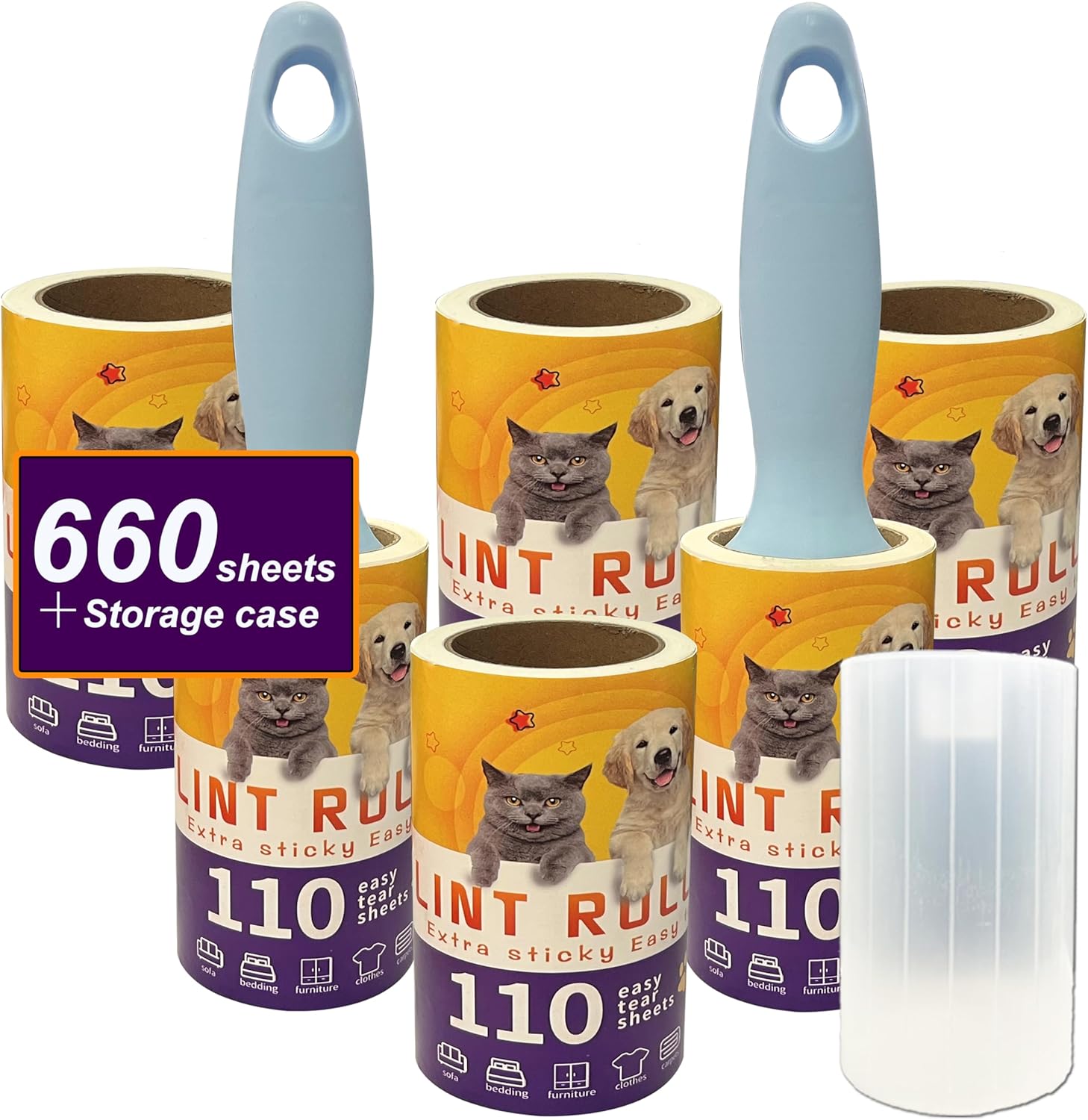 Lint-Roller-for-Pet-Hair-Extra-Sticky-660-Sheets-Lint-639