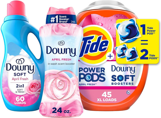 Tide-and-Downy-Ultimate-Clean-Bundle:-45ct-Power-Pods,-24oz-664