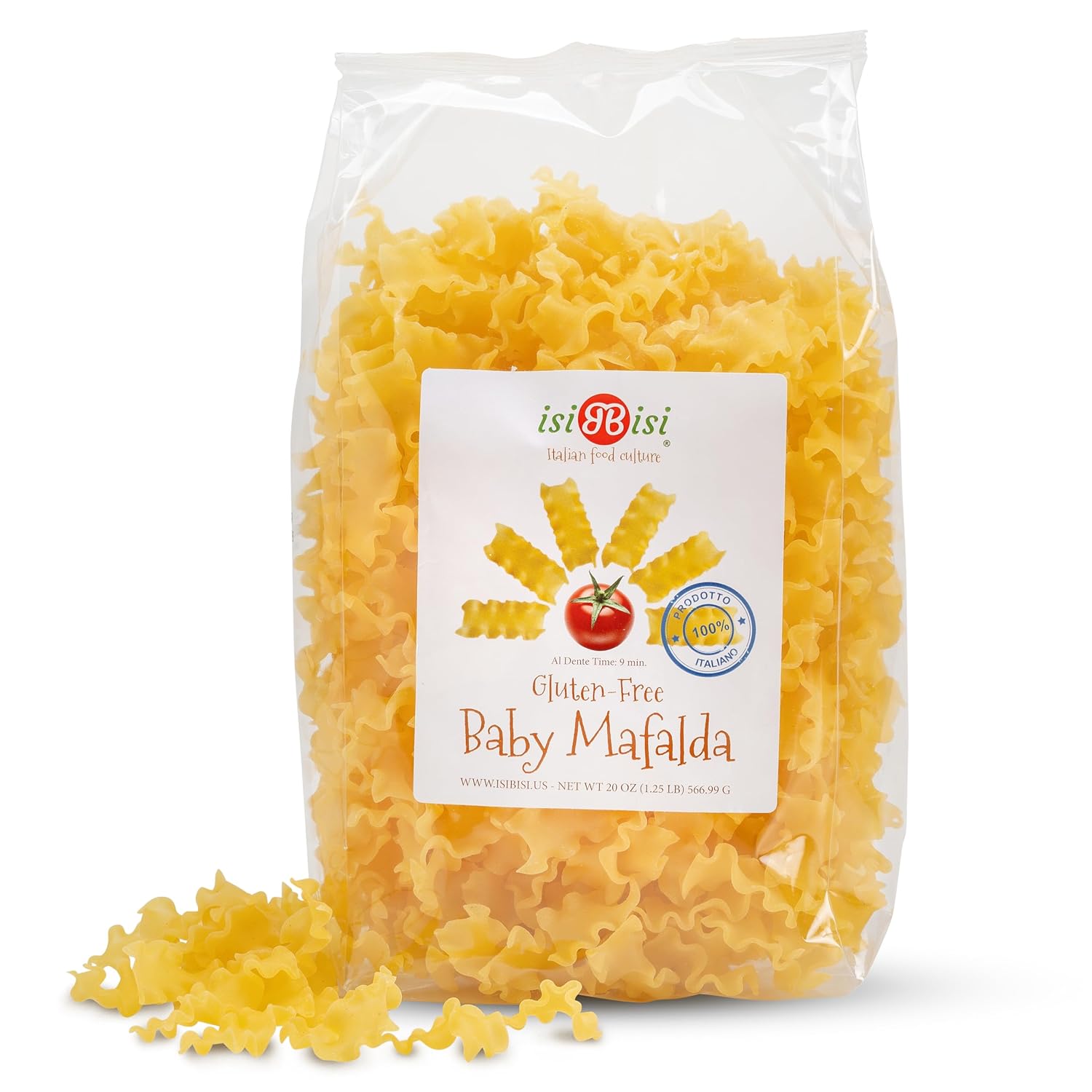 isiBisi-Gluten-Free-Baby-Mafalda-Pasta,-1.25-LB---Mini-Noodles-754
