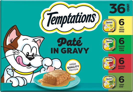 Temptations-Pate-in-Gravy-Adult-Wet-Cat-Food-Tasty-Chicken-Entree,-Seafood-Medley,-1812