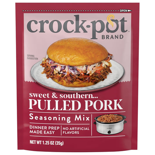Crock-Pot-Mezcla-de-condimentos-de-cerdo-desmenuzado,-1.25-onzas-(paquete-12)-155