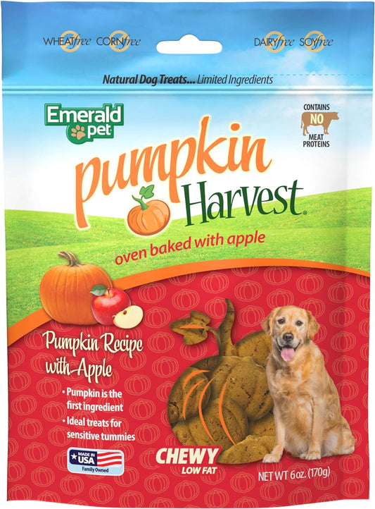 Pumpkin-Harvest-Chewy-Meat-Free-Natural-Dog-Treats,-2095
