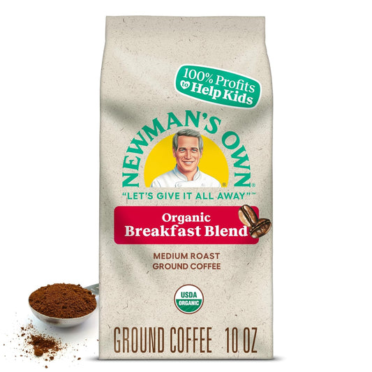 Newman's-Own-Organics-Breakfast-Blend,-Ground-Coffee,-3819